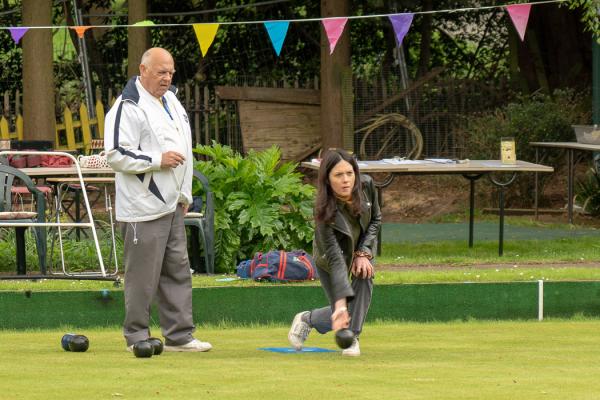 Francis Drake Bowls Club, Hilly Fields, Brockley, SE4 1QE. Club coaches were on hand to help those who were new to bowls