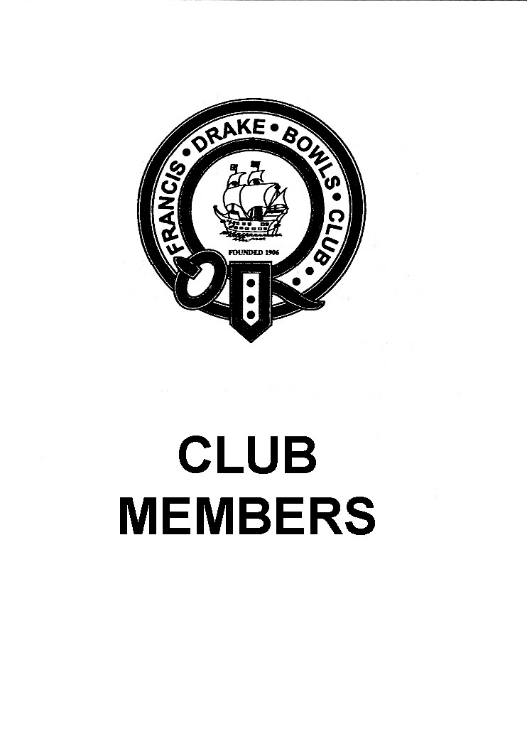 Francis Drake Bowls Club, Hilly Fields, Brockley, SE4 1QE. Club Members 2023