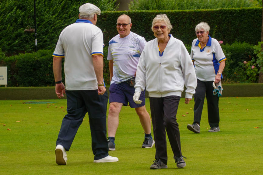 Francis Drake Bowls Club, Hilly Fields, Brockley, SE4 1QE. 2025 Frances Ward Trophy