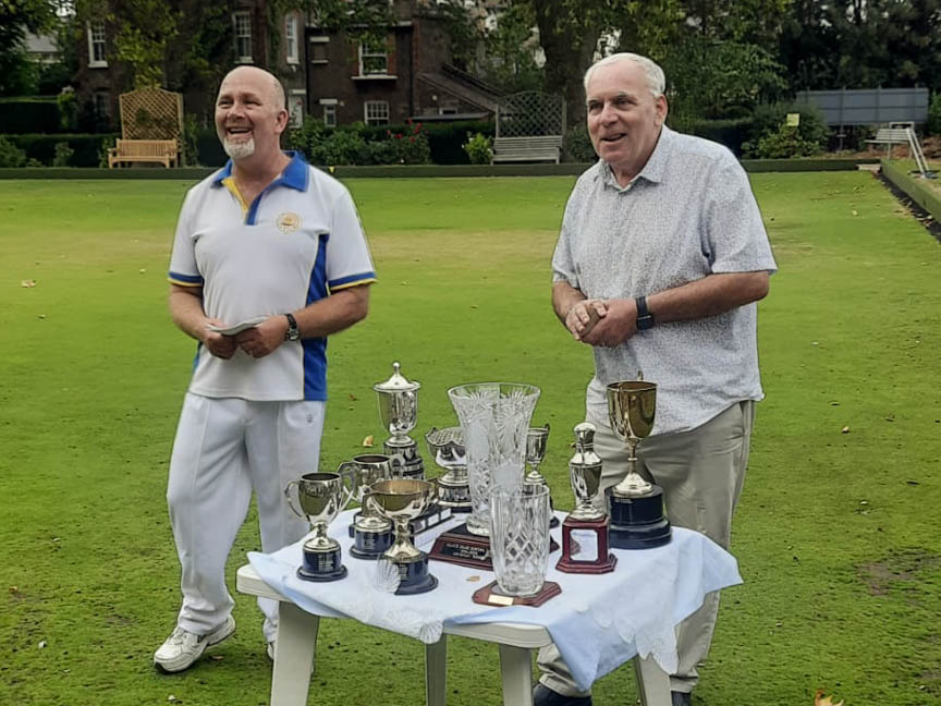 Francis Drake Bowls Club, Hilly Fields, Brockley, SE4 1QE. 2025 Finals Weekend