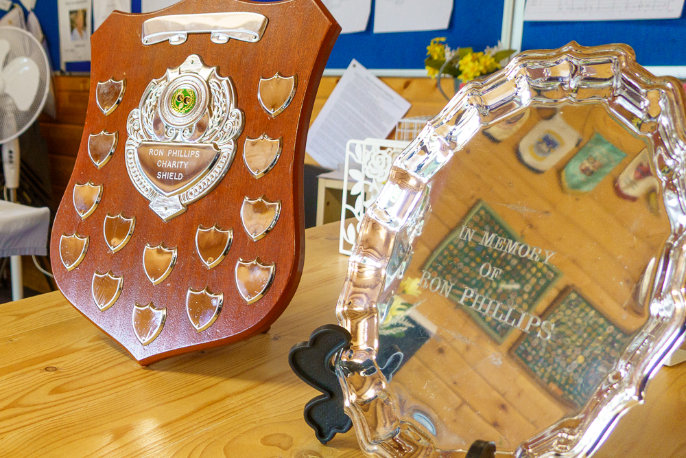 Francis Drake Bowls Club, Hilly Fields, Brockley, SE4 1QE. Ron Phillips charity shield and Ron Phillips Plate