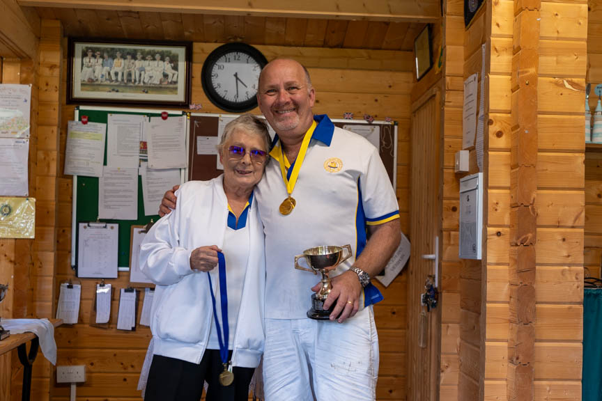 Francis Drake Bowls Club, Hilly Fields, Brockley, SE4 1QE. Tim Deacon, Mens 3 Woods
