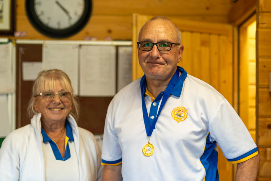 Francis Drake Bowls Club, Hilly Fields, Brockley, SE4 1QE. Mark Judge, 100 up runner up